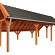 Kapschuur de Hoeve XL 8150x4400x3750mm (bxdxh) rechts