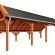 Kapschuur de Hoeve XL 8200x3800x3450mm (bxdxh) rechts