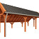 Kapschuur de Hoeve XL 8750x4400x3750mm (bxdxh) rechts