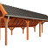 Kapschuur de Hoeve XL 8850x4400x3750mm (bxdxh) rechts