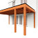 Aanbouwveranda Modena 5700x3650x2700mm (bxdxh)