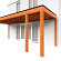 Aanbouwveranda Modena 6900x3000x2700mm (bxdxh)