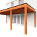Aanbouwveranda Modena 7200x3650x2700mm (bxdxh)