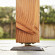 Betonpoer L, 18x18x50cm recht, schroefdraad M20, antraciet.