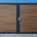 Boston maatwerk Dubbele poort groot max (B) 400cm (H) 200cm incl insteekslot