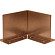 Inwendige hoek Double (flg) 16.5cm Corten