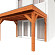 Aanbouwveranda Ancona 3750x3900x2600mm (bxdxh)