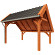 Kapschuur de Hoeve XL 4150x3800x3450mm (bxdxh)