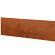Kantopsluiting Single 300x27.7cm Corten
