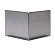 Inwendige hoek Kantopsluiting Single & Single flex 27.7cm Corten