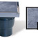 ACO Vloerput Stone kunststof 200x200 incl stankslot, onderuitlaat 110mm