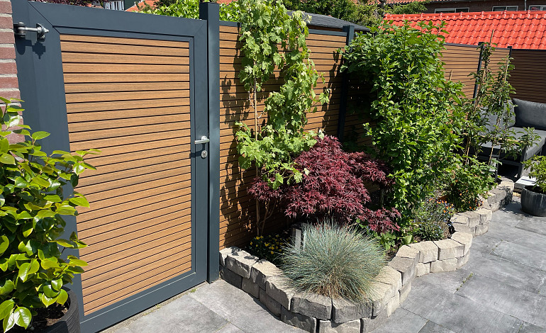 Fiberdeck Boston Schuttingen | Fence Board Modern Teak