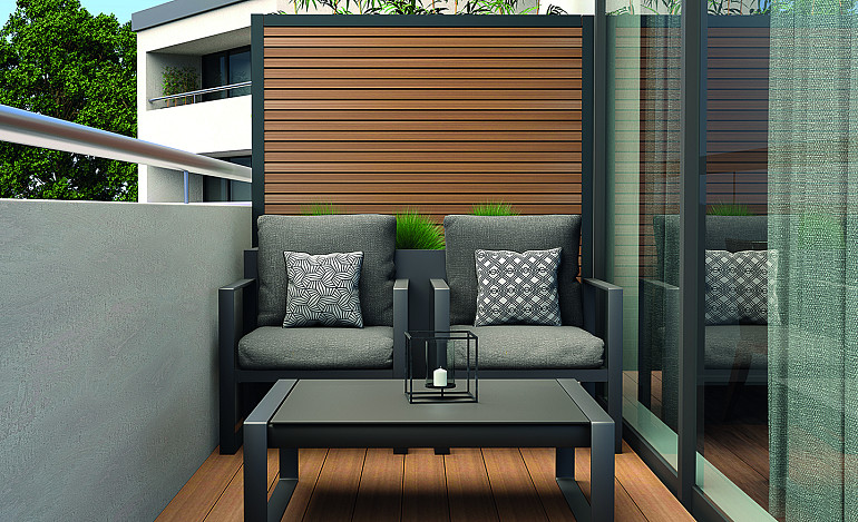 Fiberdeck Boston Schuttingen | Fence Board Modern Teak