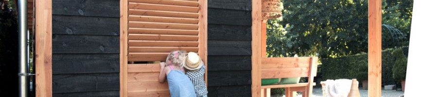 Tuinschermen shutters