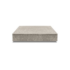 Artistone Oud Hollands halve traptrede 50x37x15cm Greige
