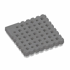ArtiStone Oud Hollands Weave Binnenhoek 100x100x10cm Antraciet