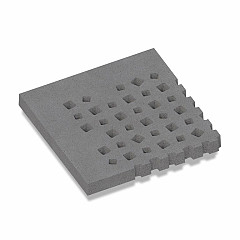 Artistone  Oud Hollands Weave Buitenhoek 100x100x10cm Antraciet