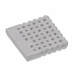 Artistone  Oud Hollands Weave Rand 100x100x10cm Grijs