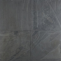 Black Premium Slate 80x80x2,5cm