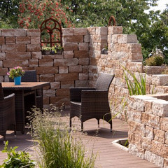 Combiwall ruine Groot sierra nevada