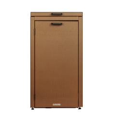 Kliko-ombouw met klep Cortenstaal 120 liter