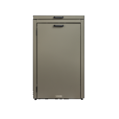 Kliko-ombouw met klep Taupe 240 liter