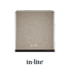 Wall BIG CUBID Rosé Silver