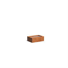 Vijverbak Corten 1200x800x400mm 3mm (VC11.1)