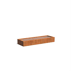 Vijverbak Corten 3000x1000x400mm 3mm (VC6.1)
