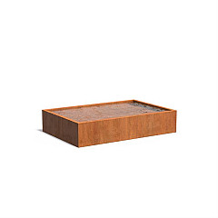 Vijverbak Corten 3000x2000x600mm 3mm (VC4)