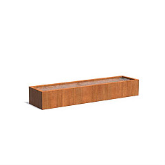 Vijverbak Corten 4000x1000x600mm 3mm (VC3)