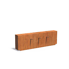 Corten Muur 2000x250x600 (VCM1.3.3 (incl waterval + pomp))