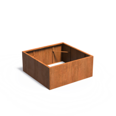Carrez ZONDER BODEM 1400x1400x600mm Corten 2mm (CAW3.2)