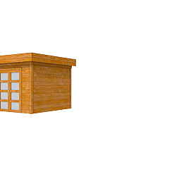 Douglas Topvision Premium Roek 298x298cm transparant gespoten