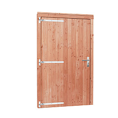 Redvision enkele deur inclusief kozijn extra breed en hoog, rechtsdraaiend, 119x209 cm