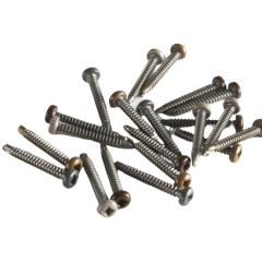 Schroef | WEO®35-60 Torx T20 4,2x38mm met gekleurde kop (100st) | Dark Grey