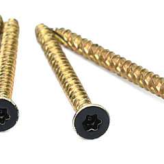 Schroef 3 x 45 mm met een zwarte kop (200st)