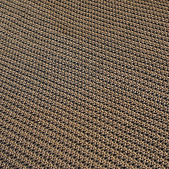 Strak schaduwdoek HPDE 292 x 292 cm, incl. bevestigingsmaterialen, bruin. T.b.v. Pergola 300 x 300 c