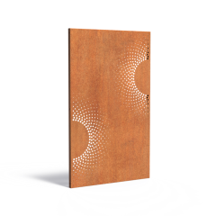 Corten Paneel Abstract 1100x50x1800mm (CPA2.4)