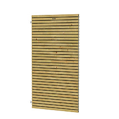 Tuindeur Elan 100 Excellent op verstelbaar stalen frame, 100 x 180 cm, groen geïmpregneerd.