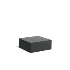 Sokkel 1000x1000x400mm Aluminium 3mm (AS21)