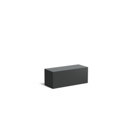 Sokkel 1000x400x400mm Aluminium 3mm (AS32)