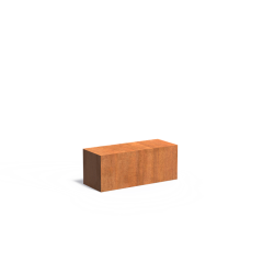 Sokkel 1000x400x400mm Corten 2mm (CK32)