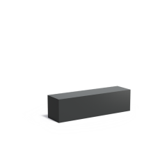 Sokkel 1500x400x400mm Aluminium 3mm (AS31)