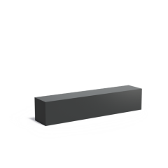 Sokkel 2000x400x400mm Aluminium 3mm (AS30)