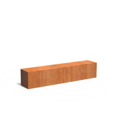 Sokkel 2000x400x400mm Corten 2mm (CK30)