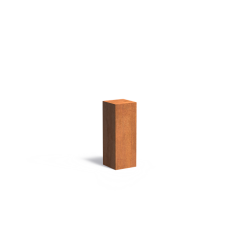 Sokkel 300x300x800mm Corten 2mm (CK11)