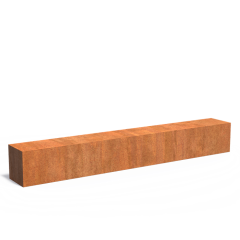 Sokkel 3000x400x400mm Corten 2mm (CK29)