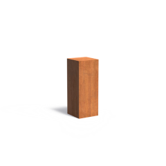 Sokkel 400x400x1000mm Corten 2mm (CK6)