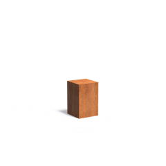Sokkel 400x400x600mm Corten 2mm (CK8)